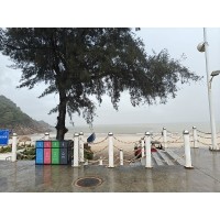 溪涌之行，6月風(fēng)雨擋不住激埃特的熱情